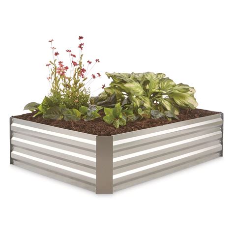 round metal planter boxes|planter box with galvanized metal.